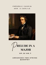 Prelude in A Major Op.28 No.7 P.O.D cover